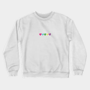 candy hearts Crewneck Sweatshirt